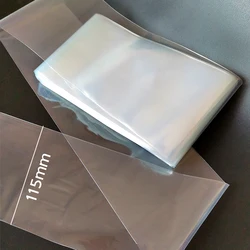 5/3/1 Meter Plastic Sausage Casings Clear Width 115mm Casings for Sausage Salami Shell for Sausage Maker Machine Hot Dog Casing
