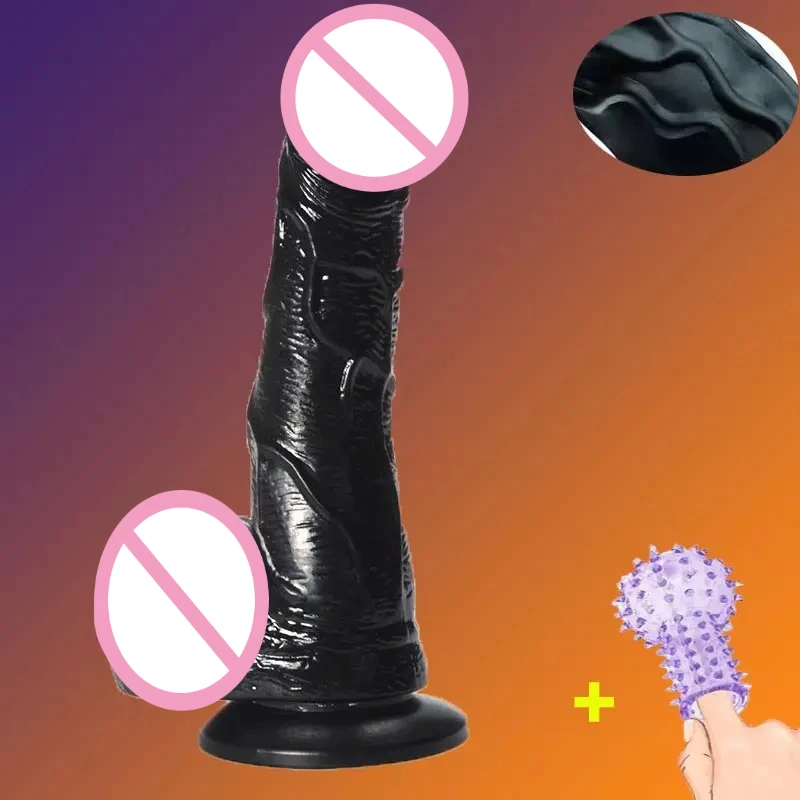 sex huge toys Factory Price Big Thick Dildos Female Sex Toys Big Artificial Realistic Huge  Dildo Vibrator For Women $2.47 main image 0