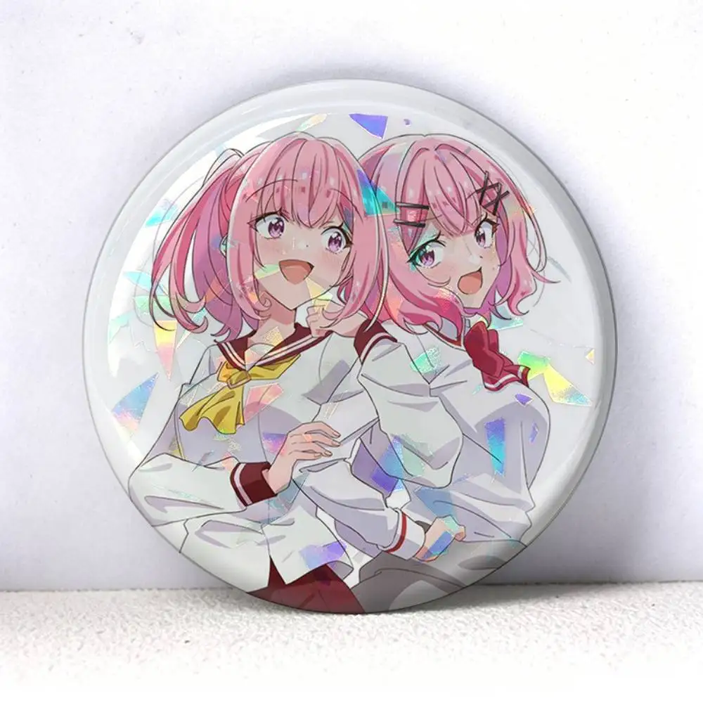 Watanare  75mm 44mm 25mm Brooch Backpack Hat Pins Accessories Toys Badge