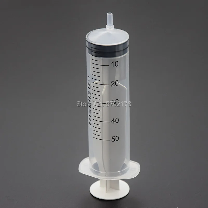 10pcs 60ml Plastic Syringe Dispensing Syringe Dispensing Syringe Barrel Dispensing Accessories Pet Nutrient Dispenser