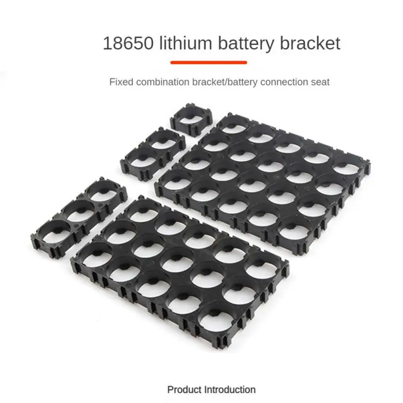 Aokin18650 Lithium Cell Cylindrical Battery Case Holder Batteries Pack Plastic Holder Bracket For Battery Pack