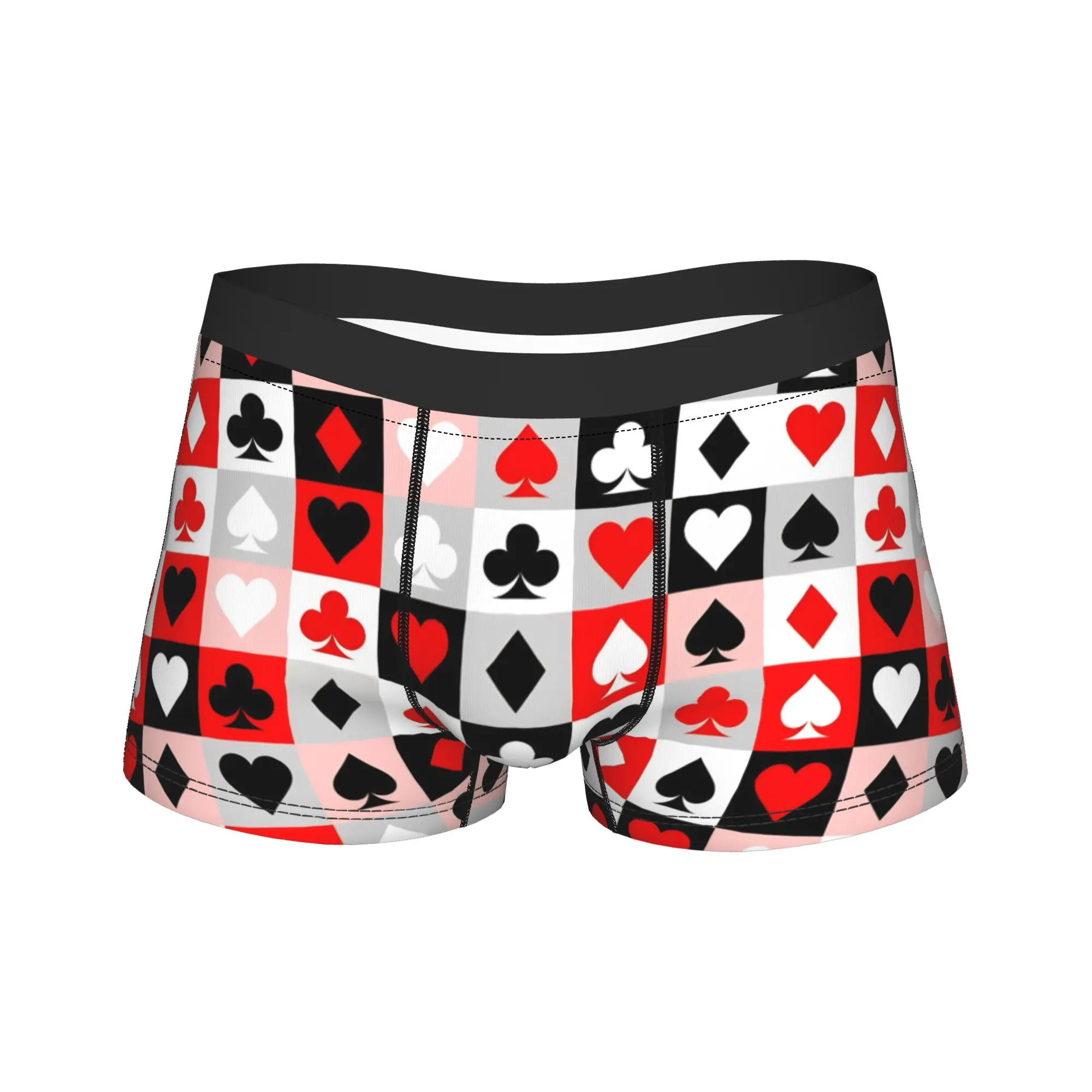 

Покерный фон векторное изображение нижнее белье дышащие трусы шорты на заказ трусы для мужчин чехол большой размер багажник