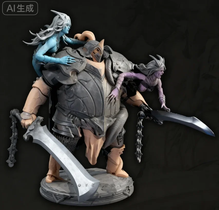 

Общие высоты 50 мм 75 мм Наборы моделей из смолы Самосборка и раскраска (3D-печать) TD-7586/3D