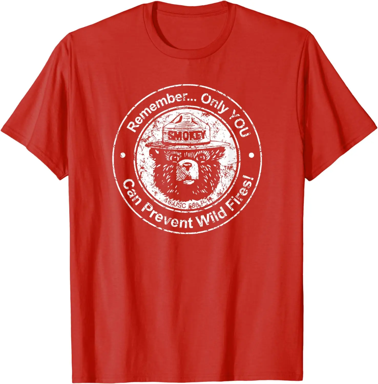 Smokey Bear Only You Seal T-Shirt