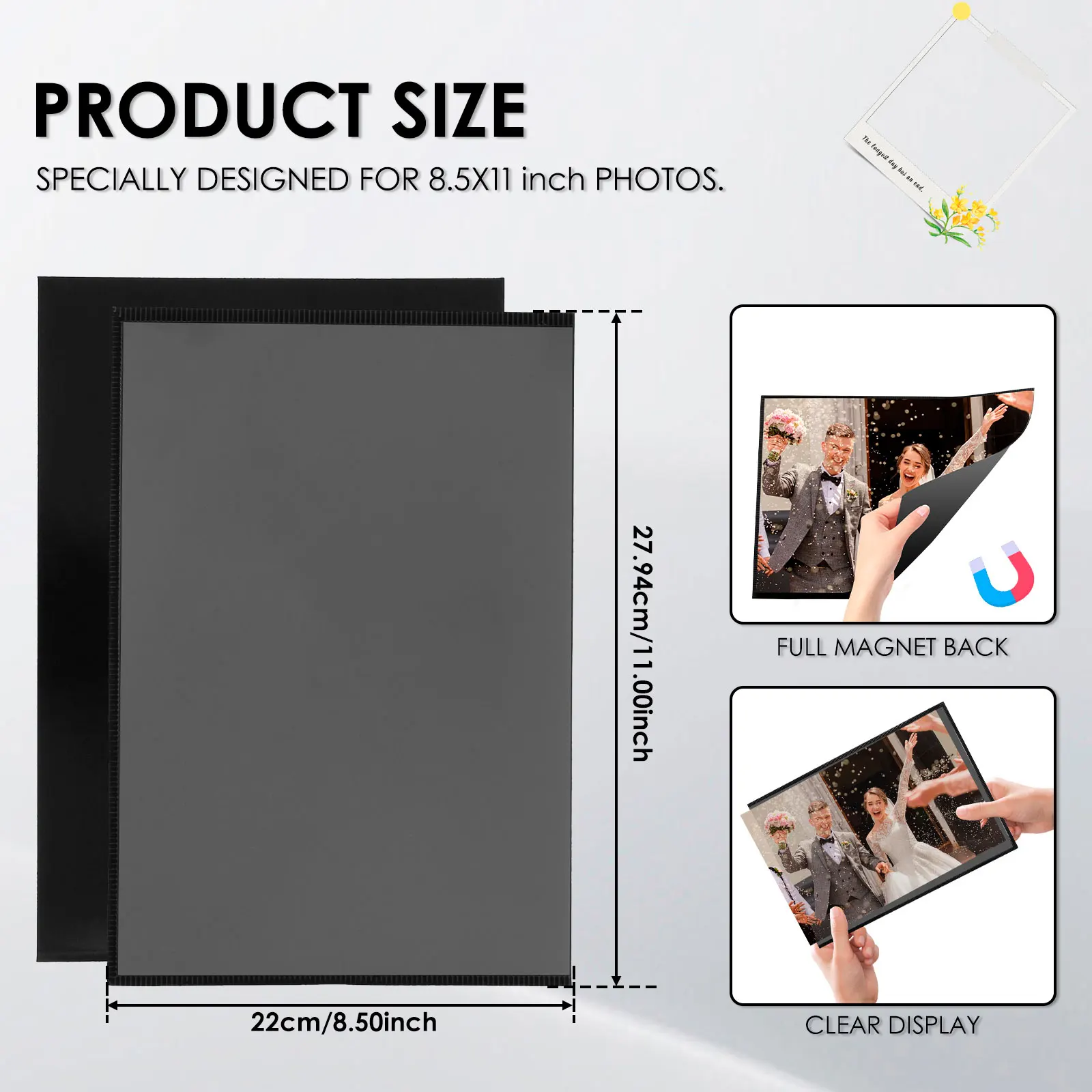 6/10/20Pcs Magnetic Picture Frames 4
