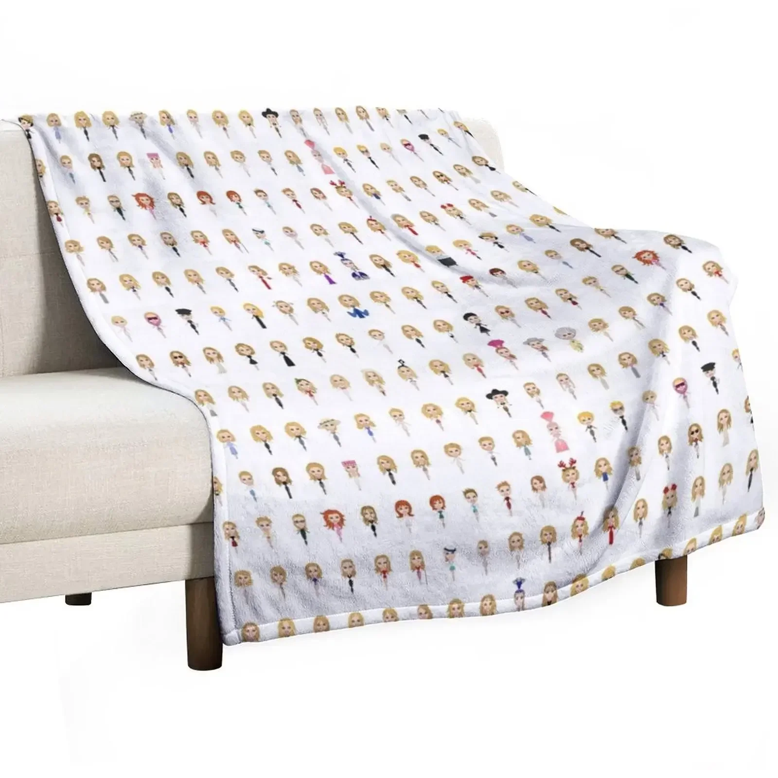 

Kylie Iconic Looks Throw Blanket christmas gifts Designers manga Blankets