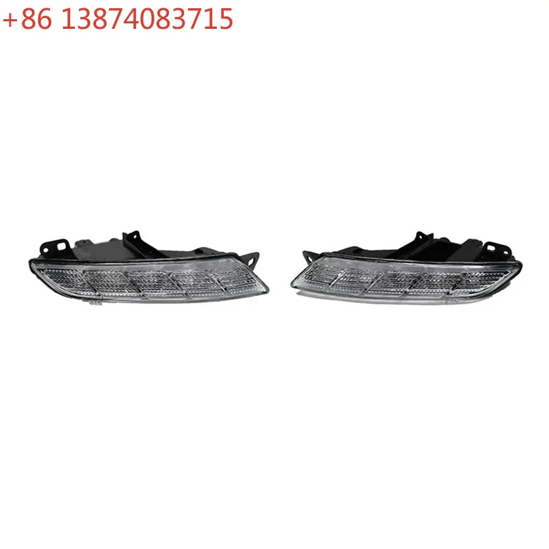 Front Bumper LED Daytime Running Light 1 Pair For Citroen B73R C4L 2012-2019 YL00159780 YL00159680 Headlights Fog Lamp