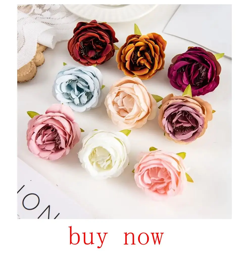 10 Stück/Bündel künstliche Pflanzen gefälschte Tannenzapfen dekorative Blumen Kränze Weihnachten Home Decor Diy Hochzeit handgemachte Pompon – Detail 4