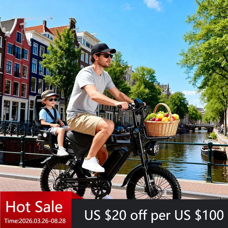 

Tc V8 Ultra 20-inch 250W lithium battery electric fat tire bicycle (adult use) - aluminum alloy frame hydraulic disc brake