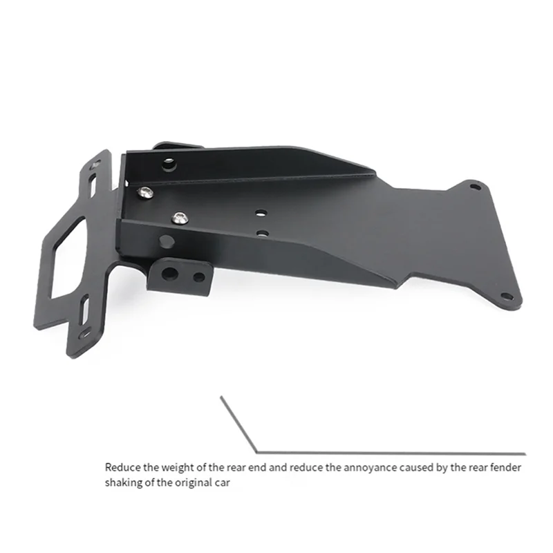 

A30P-Motorcycle License Plate Bracket Clean Mudguard Eliminator For Aprilia Tuareg 660 2021-2024