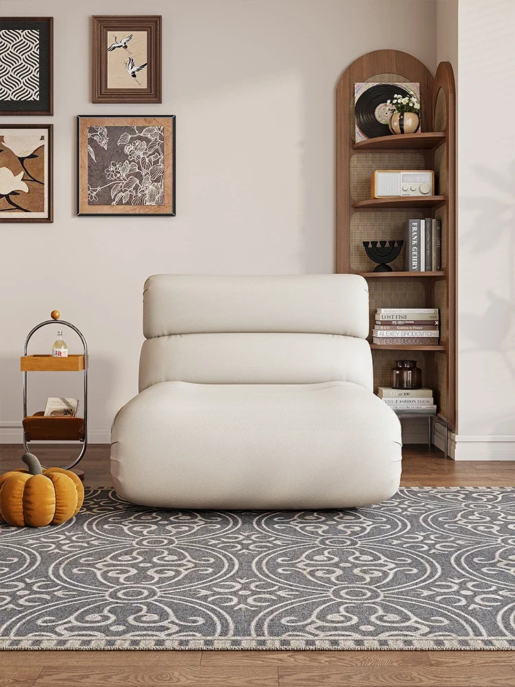 

Lazy space simple modern lazy sofa home living room designer rocking chair Internet celebrity leisure single recliner