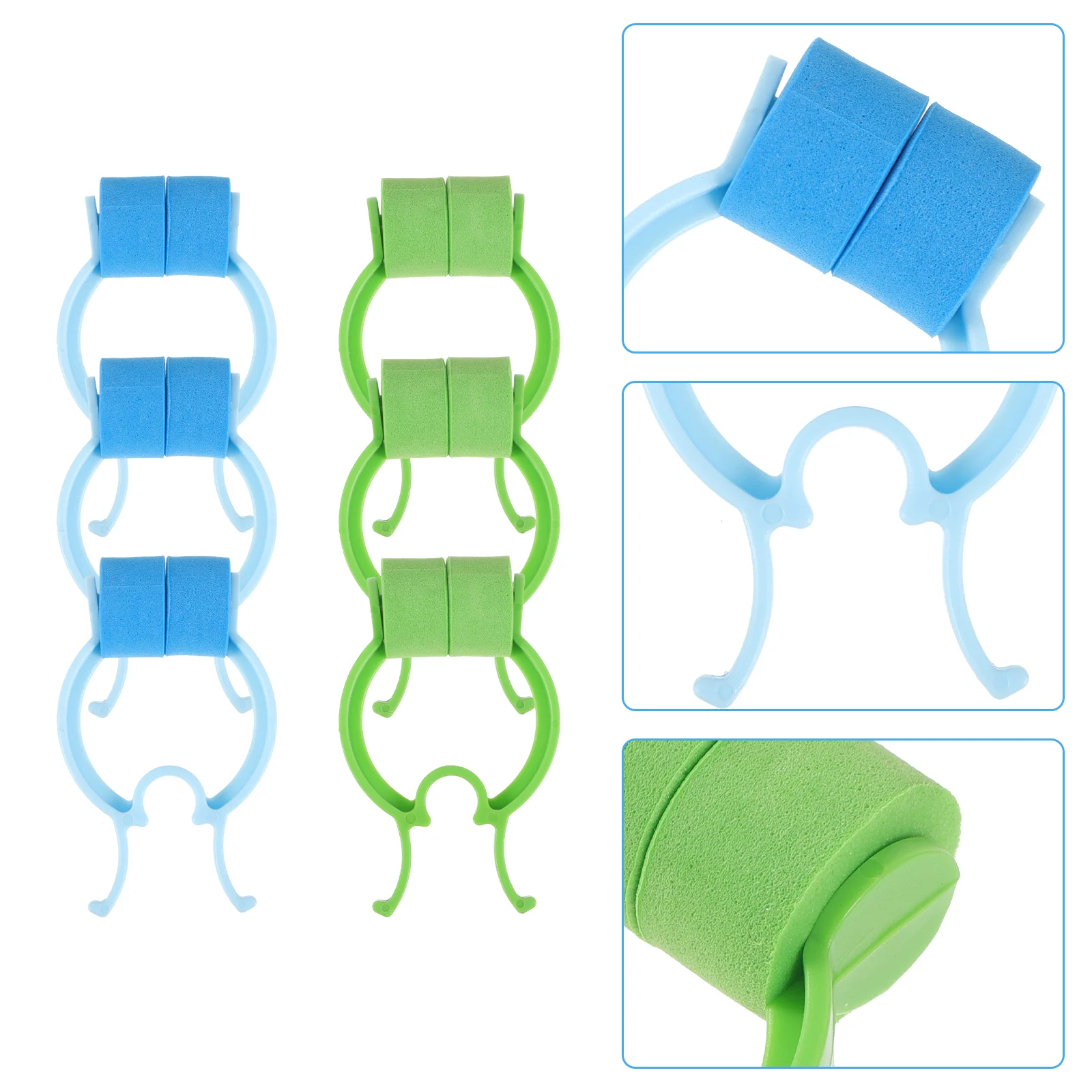 6 Pcs Nose Clip Clips for Children Swim Kids Disposable Swimming Adult Plugs Sponge