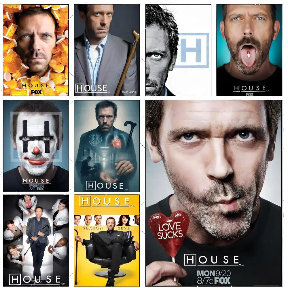 tvseries medical HHouse M.D Poster Premium Decor Art & Gift for Household Lounge Home Ornaments