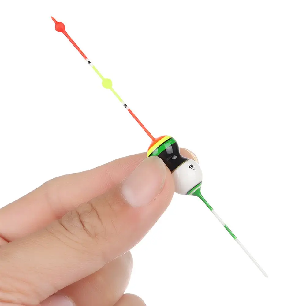 الروبيان المجموعة أحجام متنوعة تتقلب الجليد الصيد إغراء تعويم يطفو بوبرز مؤشر ضوء عصا يطفو