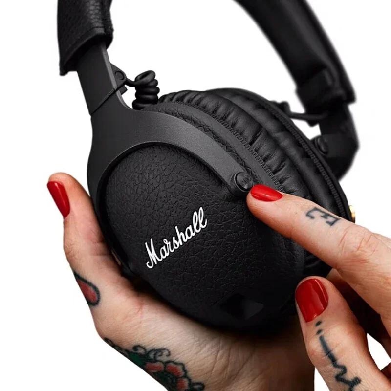 

Беспроводные Bluetooth-наушники Marshall Monitor II ANC с активным шумоподавлением, сабвуфером, для музыки, спорта и игр