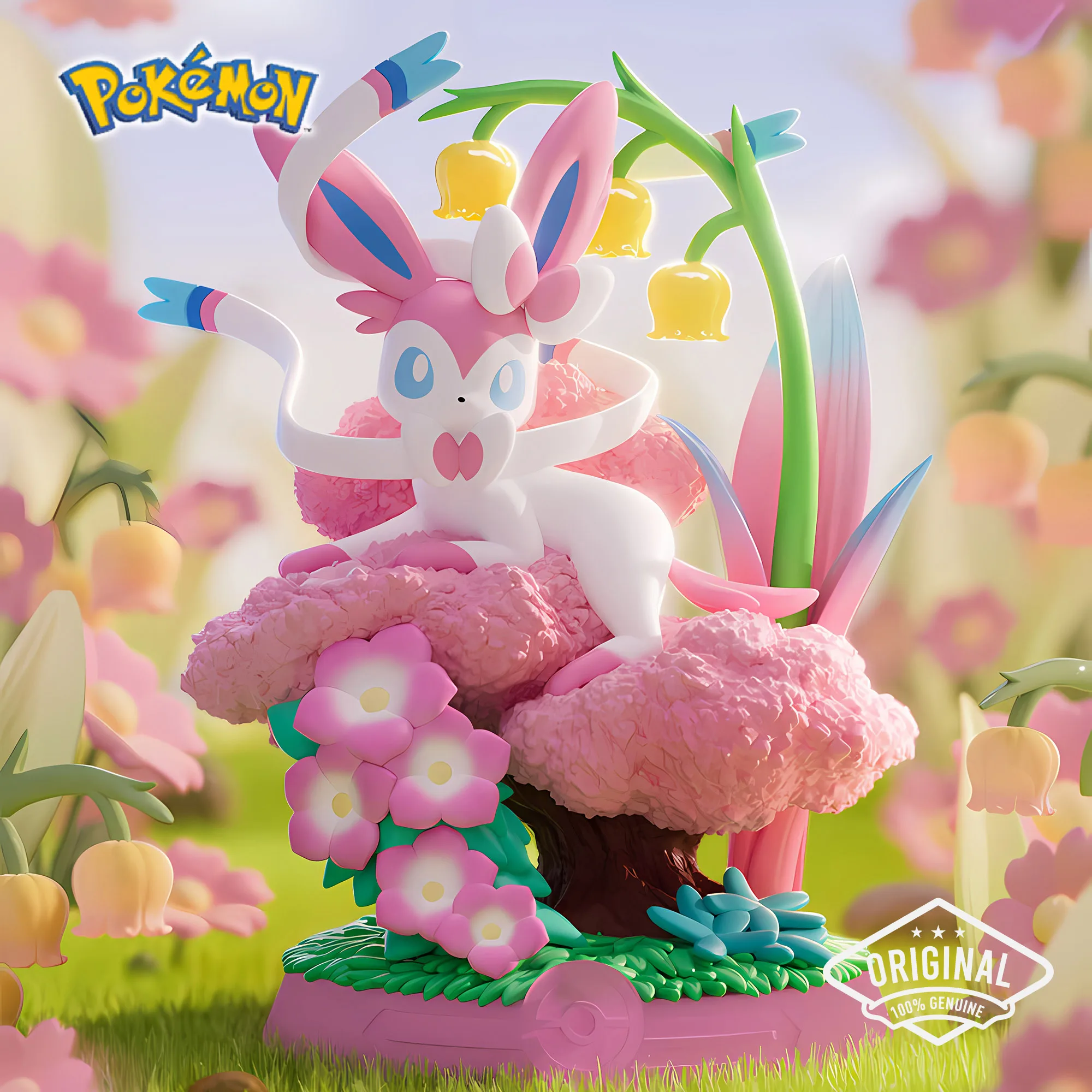 Pokemon Enjoy! Eevee Series Blind Box Action Figure Mystery Box Collectible Doll Surprise Home Decoration Birthday Gift Kids Toy