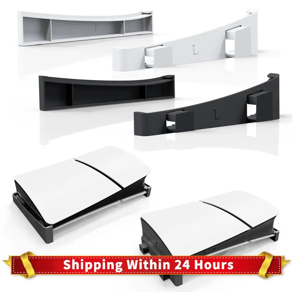 

Горизонтальная подставка с противоскользящими матрасами, подставка, держатель, аксессуары, стойка для хранения, держатель для хранения, экономия места для тонкой консоли PS5