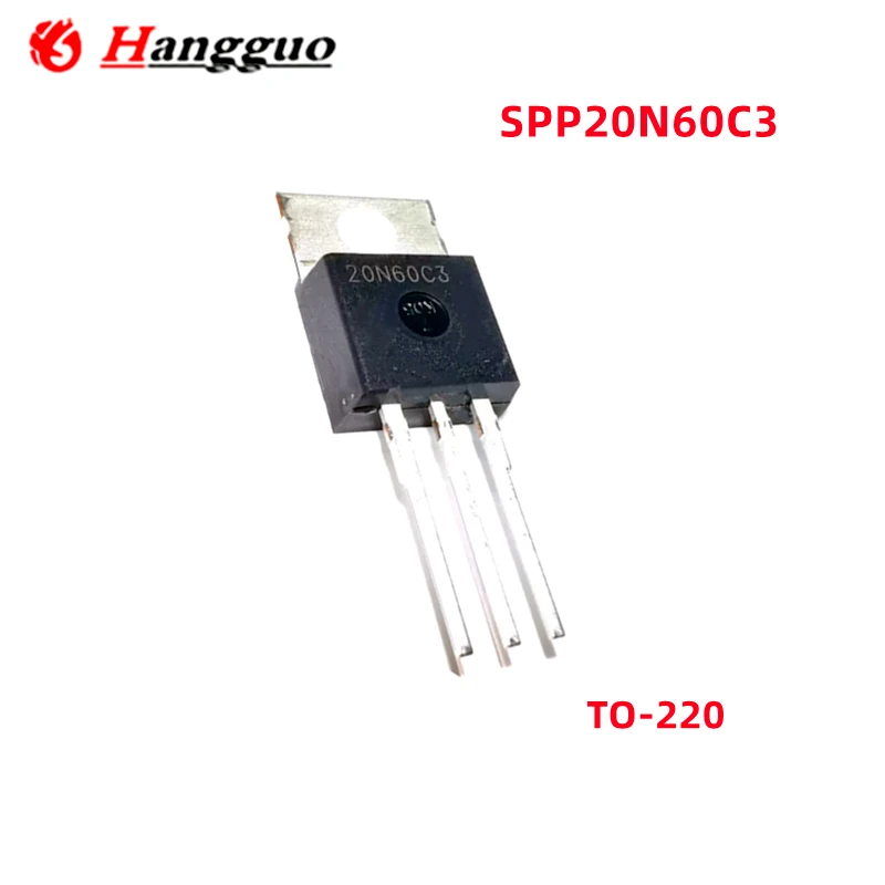 10pcs Original  SPP20N60C3 20N60 20N60C3 TO-220 IC Best Quality