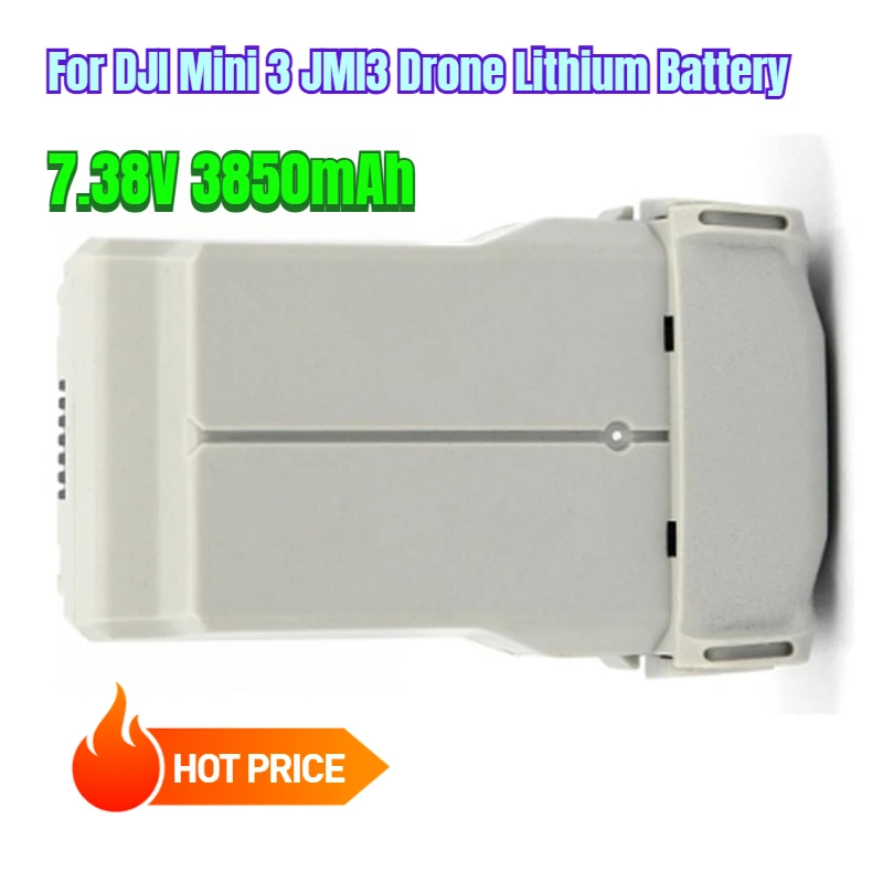 

7.38V 3850mAh for DJI Mini 3 JMI3 Drone Lithium Battery