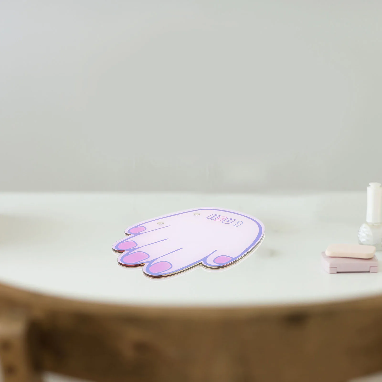 

Eyelash Extension Platform Magnetic Acrylic Lash Tray Organizer for False Eyelashes Bright Color Portable Lightweight Beauty