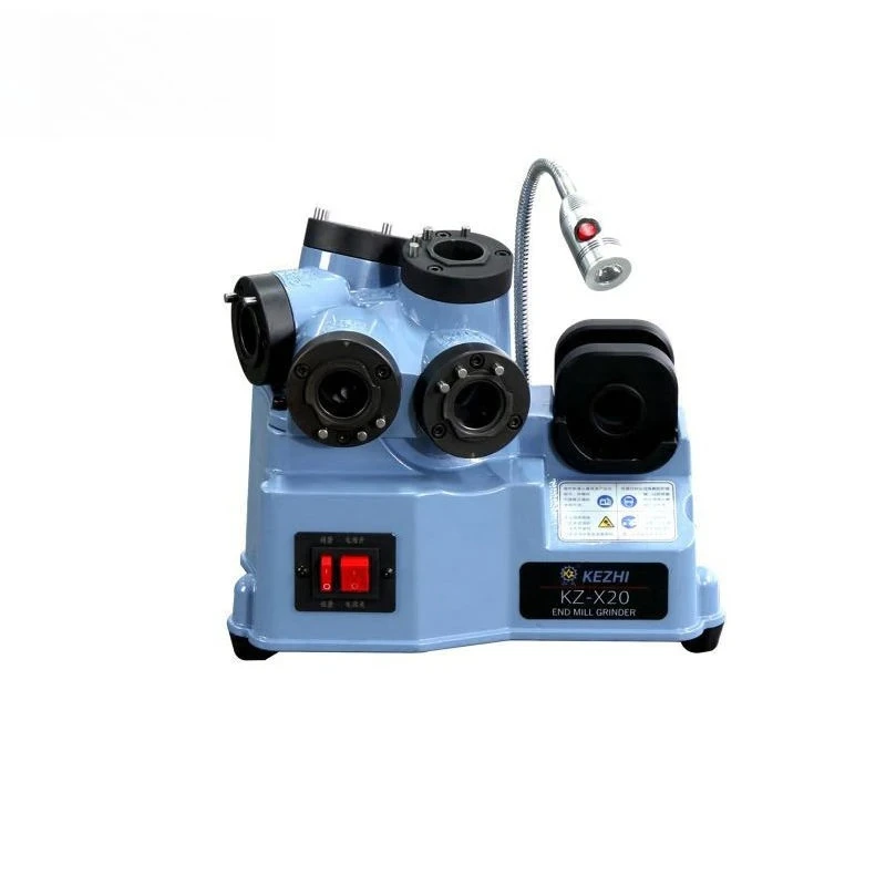 CE 4-20 End Milling Sharpener Grinder Machine with Four Grind Wheels Flute Sharpening Machine Milling Cutter Grinding Tools