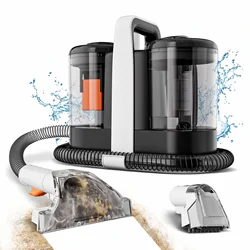 GOOVI-limpiador de alfombras de mano para sofá y cortina, máquina de limpieza integrada con succión por pulverización, 600/450W, 15/11KPa