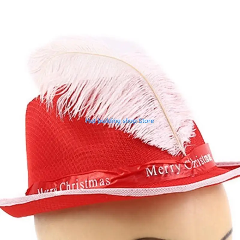 Festival T21C sombreros fiesta color rojo para niñas Bajas gruesas Cowboy Hats casuales
