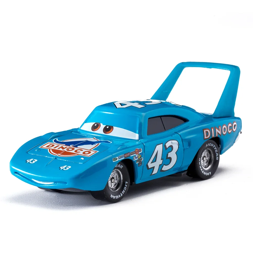 Giocattoli per bambini auto Disney Pixar Cars 3 Lightning McQueen Jackson Storm Mater 1:55 Diecast Metal Alloy Model Car Kid Gift