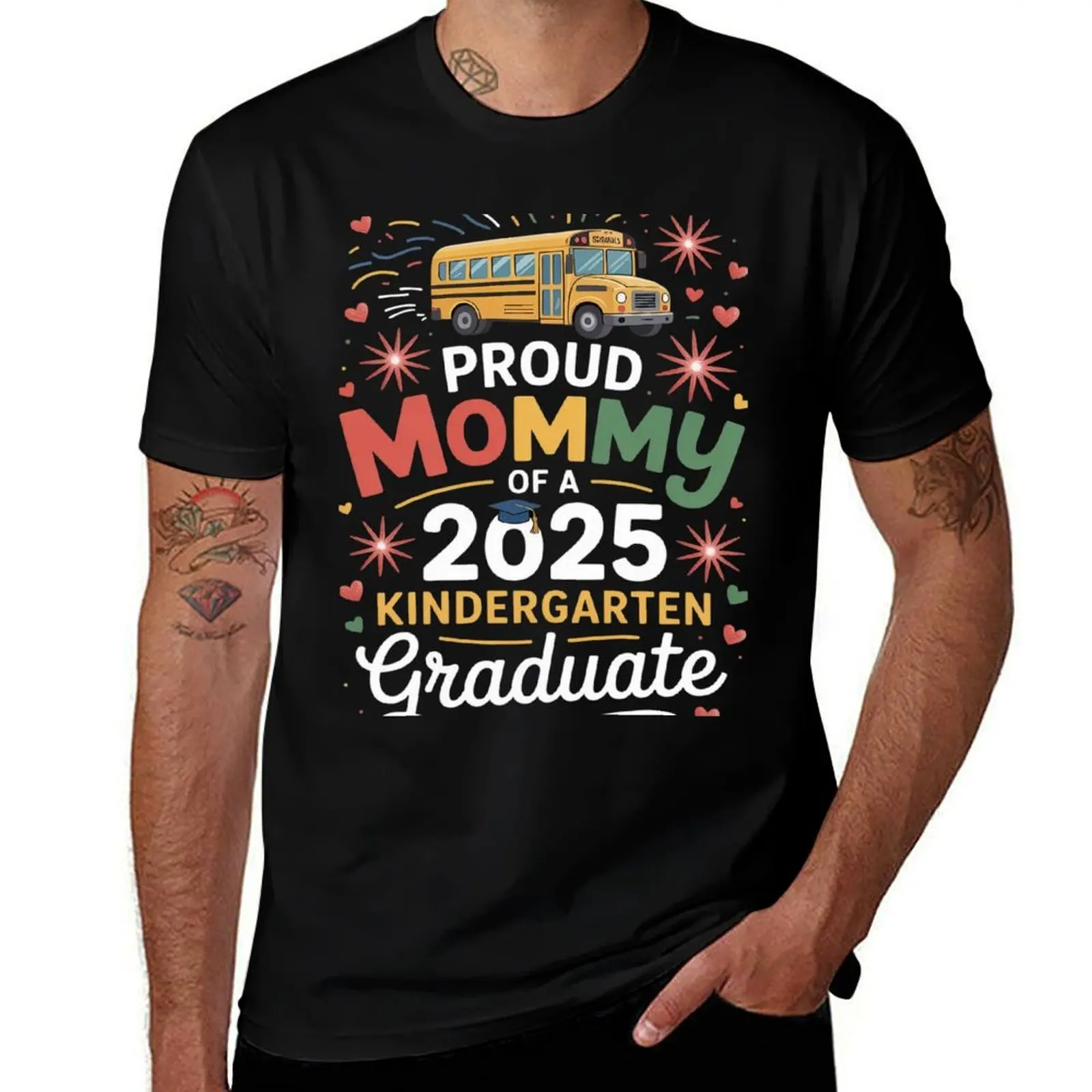 

Funny Proud Mommy of a Class of 2022 Kindergarten Graduate T-Shirt Clothing custom t shirt mens workout shirts