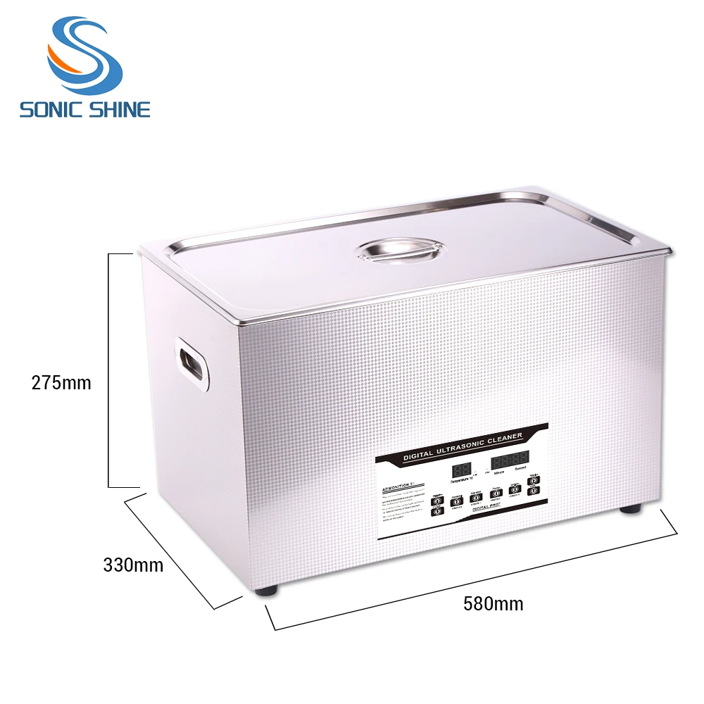 

22L Dual Mode Industrial Ultrasonic Cleaner Electric For Contact Lens Glasses Jewelry Dental Watch Cleaning Machine 40kHz