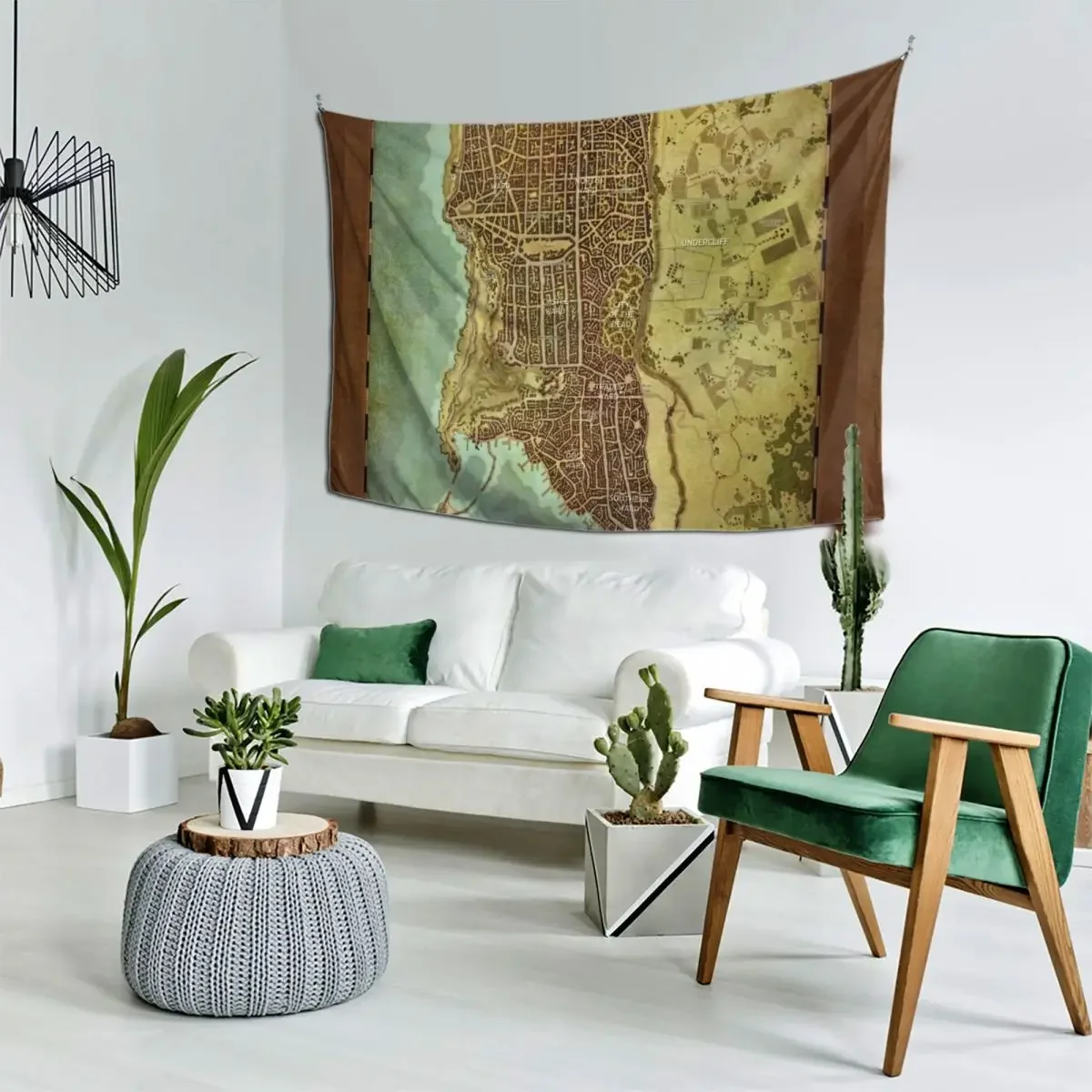 

Waterdeep City Map 2 Tapestry Room Decoration Aesthetic Room Decorations Aesthetics For Bedroom Tapestry