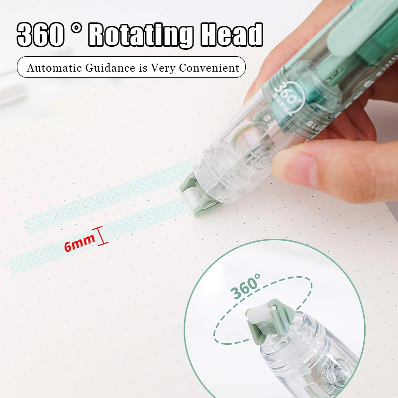 Press the Dot Glue Mini Double-sided Tape to Replace the Core Student Portable High Appearance Replaceable Core Tape