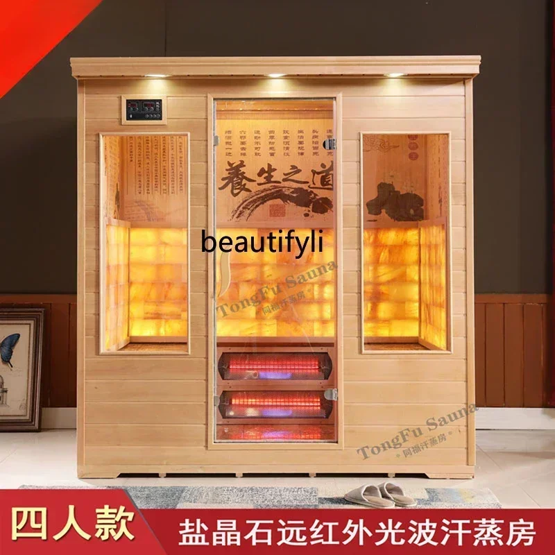 

AY17 Steam room Beauty salon Nano sweat steam box Household tourmaline sauna room Light wave physiotherapy room