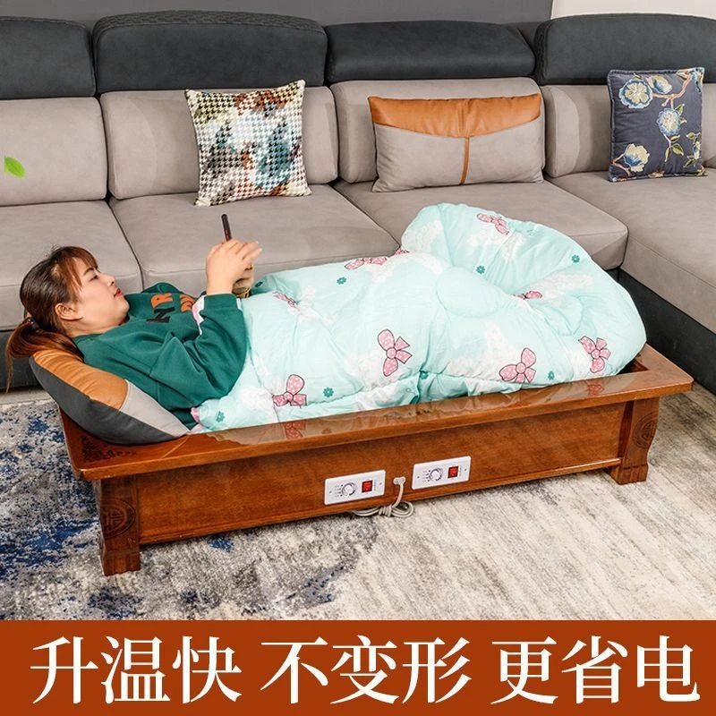 Solid wood heater household energy-saving quick heating and power-saving foot warmer electric fire bucket brazier Hunan