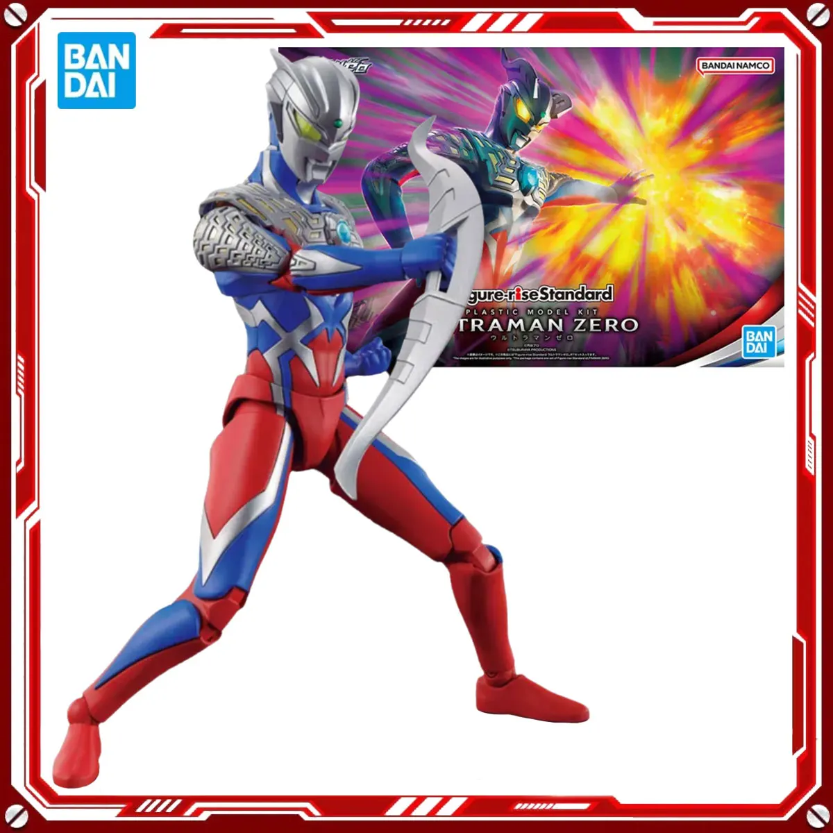 

Bandai натуральная модель Ultraman Z, наборы моделей Ultraman Z, оригинальные игрушки FRS, сборная фигурка, модель, подарок для детей, рождественский подарок