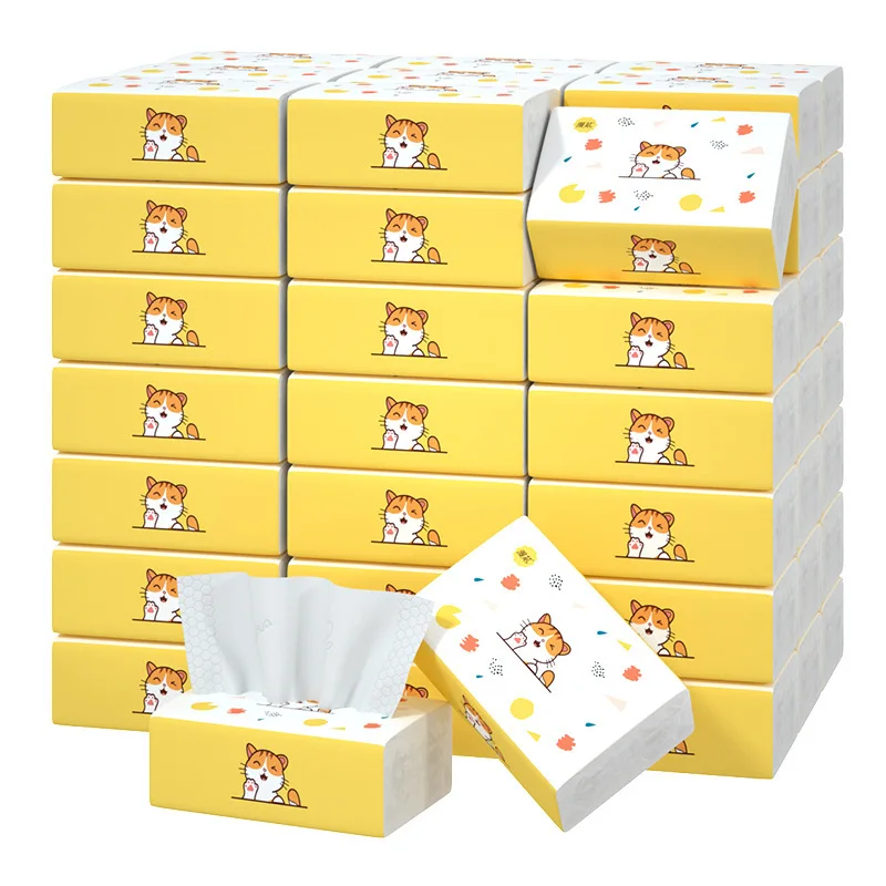 Pocket Tissues Travel Size Mini Cute 4 Ply Tissue for Kid School Travel Camping Office Paper Napkins Perfect for Daily Use