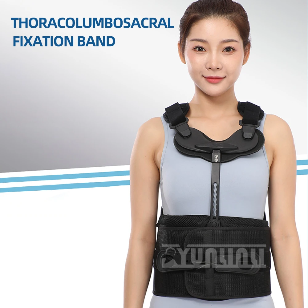 Adjustable Back Posture Corrector Clavicle Spine Back Pain Relief Support Sports