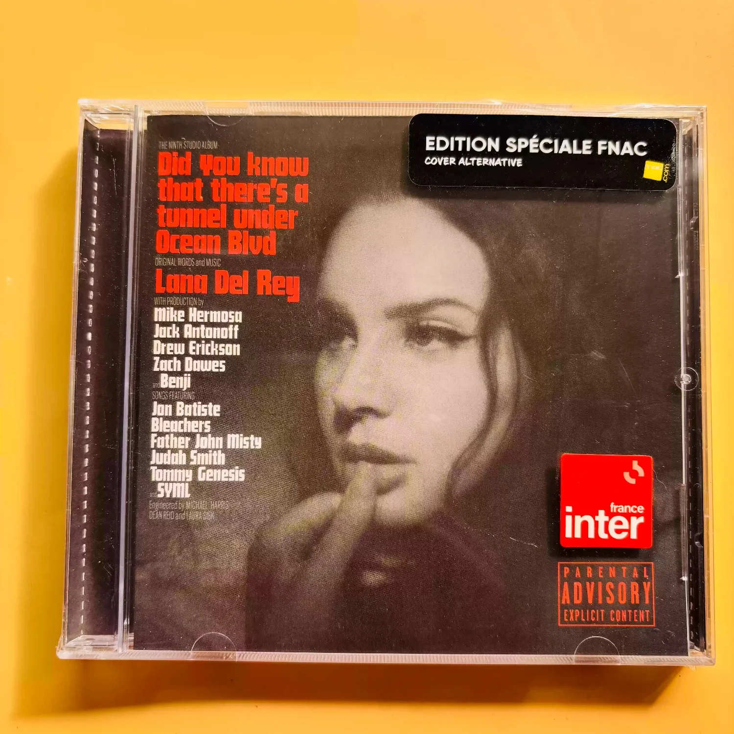 

Lana Del Rey "Did You Know That There's A Tunnel Under Ocean Blvd" FNAC Special Edition Alternative Cover Pop CD