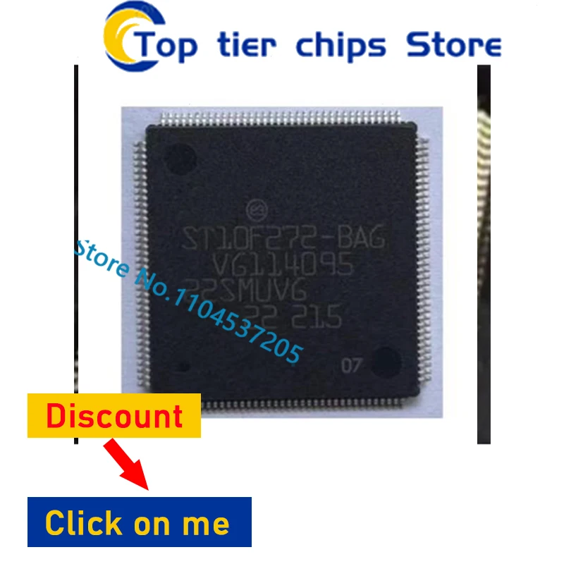 

1~10PCS ST10F272-BAG ST10F272 new original In Stock
