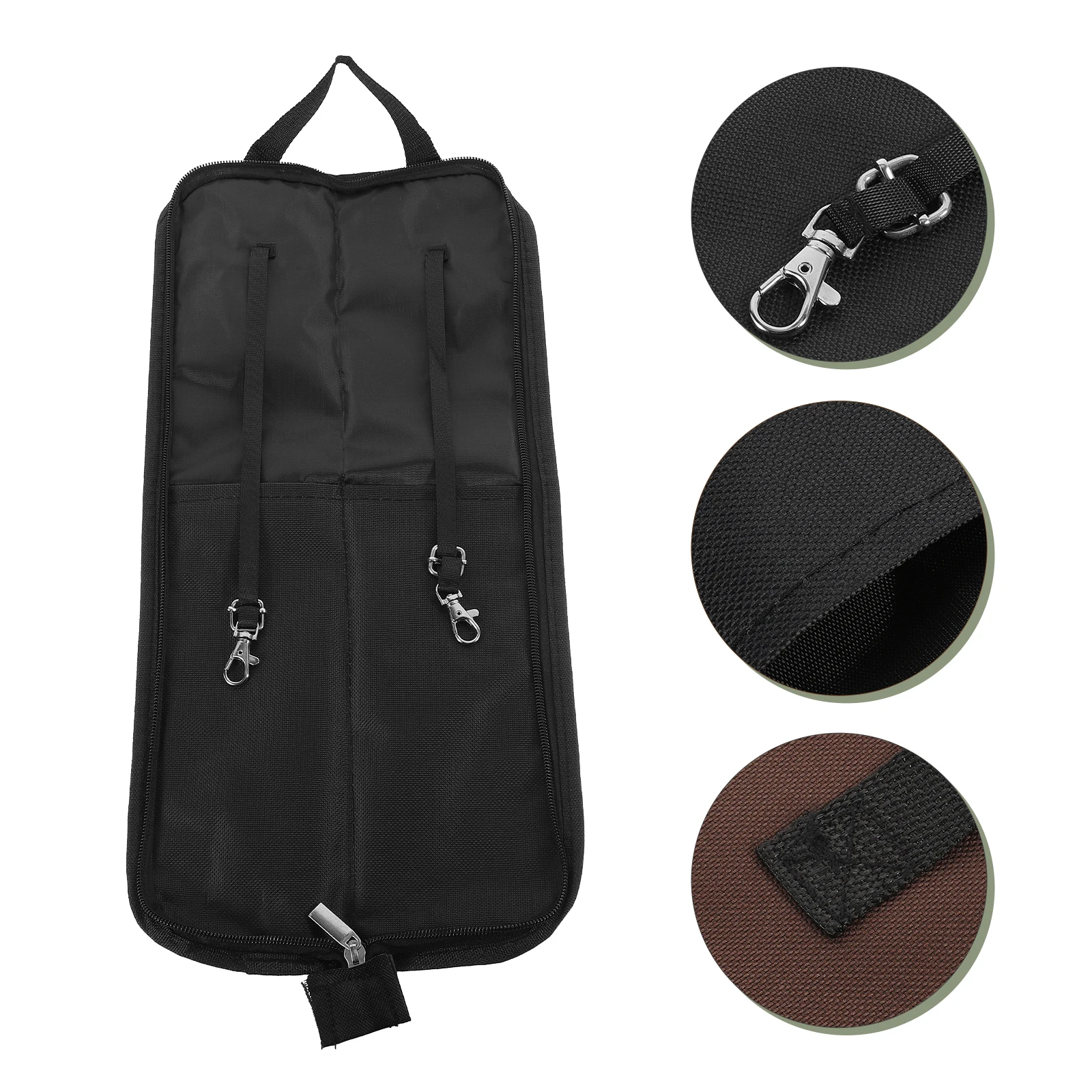 

Stick Bag Drum Storage Drumsticks Percussion Mallet Case Grey Oxford Cloth Holder