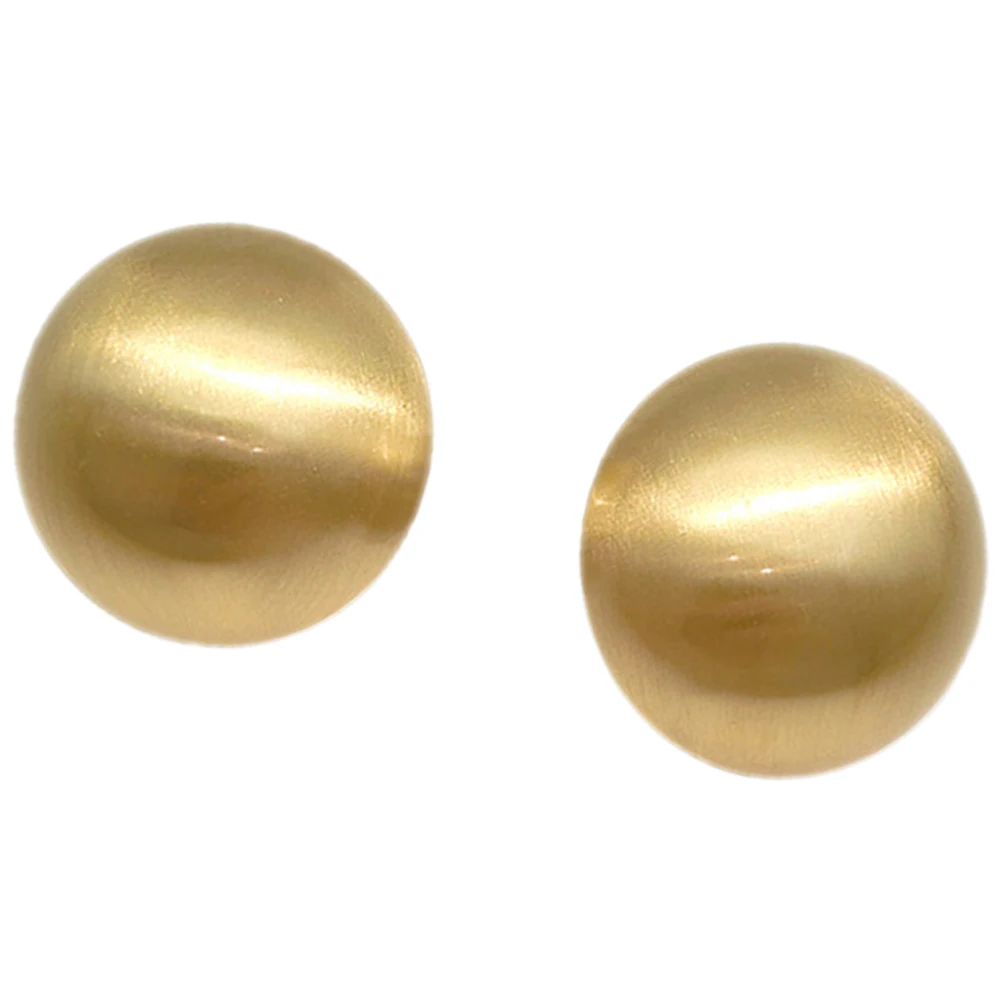 

Dome Earrings Women Gold Studs Vintage Metal Dangling Lightweight Comfortable Trendy Fashion Earrings For Women Trendy