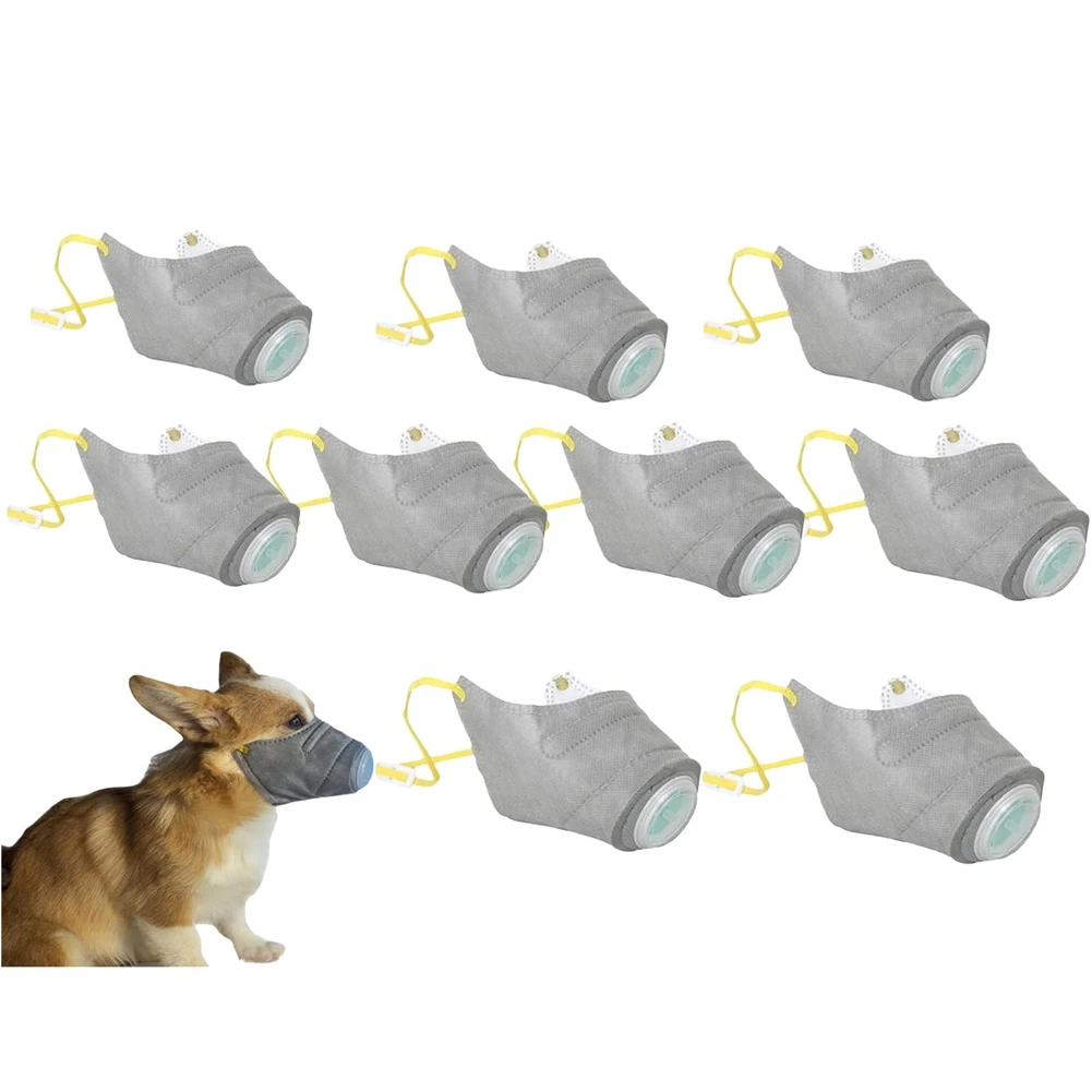 

N04R Dog Respirator Mask, Dog Smoke Mask,Reusable Anti Dust And Anti Fog Dog Mask, Anti Fog/Anti Dust/Anti Secondhand Smoke