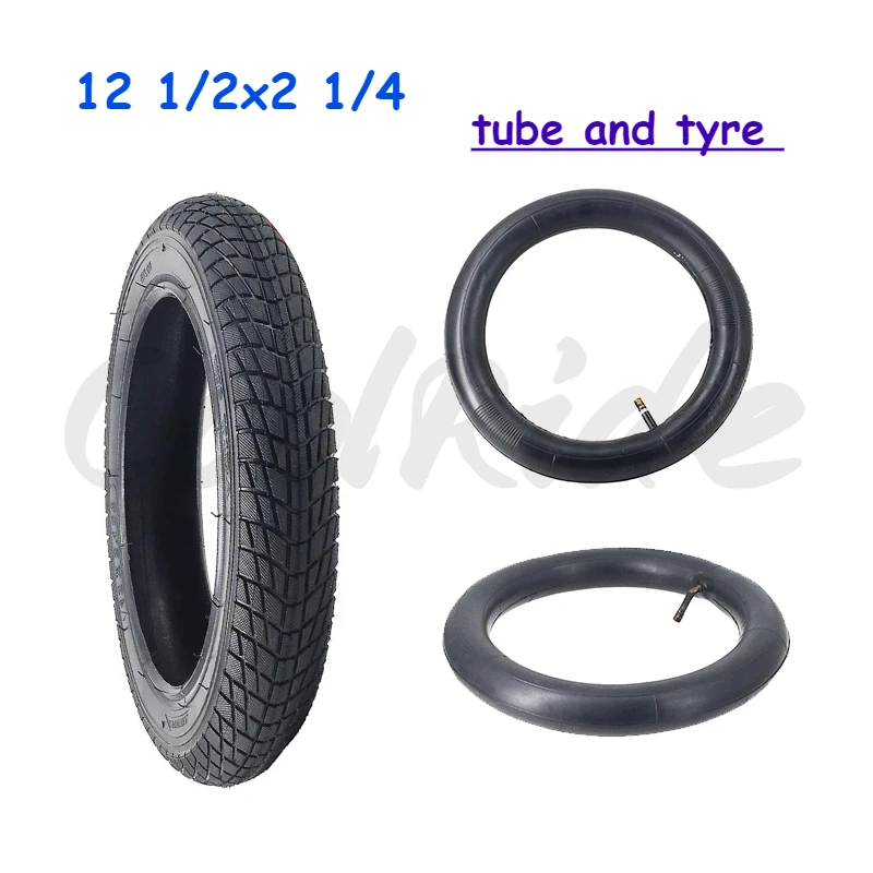 Ban 12 1/2X2 1/4 12 inci cocok untuk banyak skuter listrik, ban dalam, sepeda listrik, dan ban 12 1/2X2 1/4