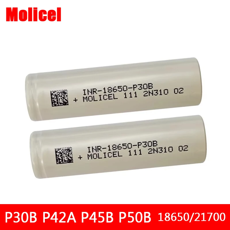 

Оригинальные аккумуляторы Molicel INR18650 P30B P42A P45B P50B 3000 мАч 21700 5000 мАч аккумуляторная батарея для фонарика