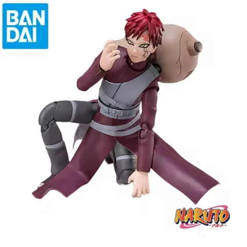 In Stock Bandai Original Naruto Shfiguarts Gaara Anime Merchandise Model Figurine Ornaments 100% Genuine Original Box Toys