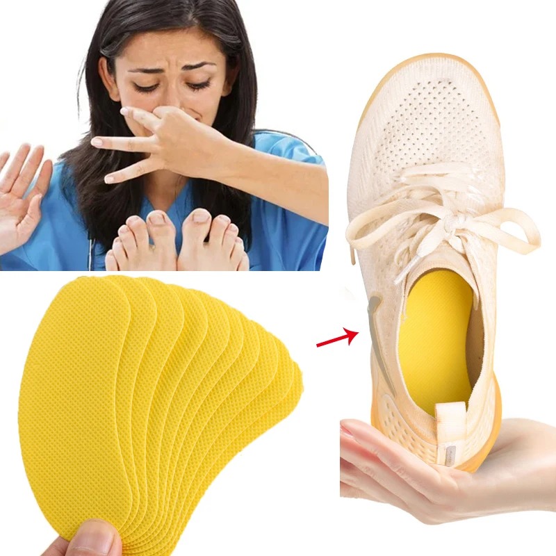 Shoes Odor Remover Patch for Sneaker Antibacterial Antiperspirant Foot Care Athlete\'s Foot Soothing Insole Deodorant Stickers