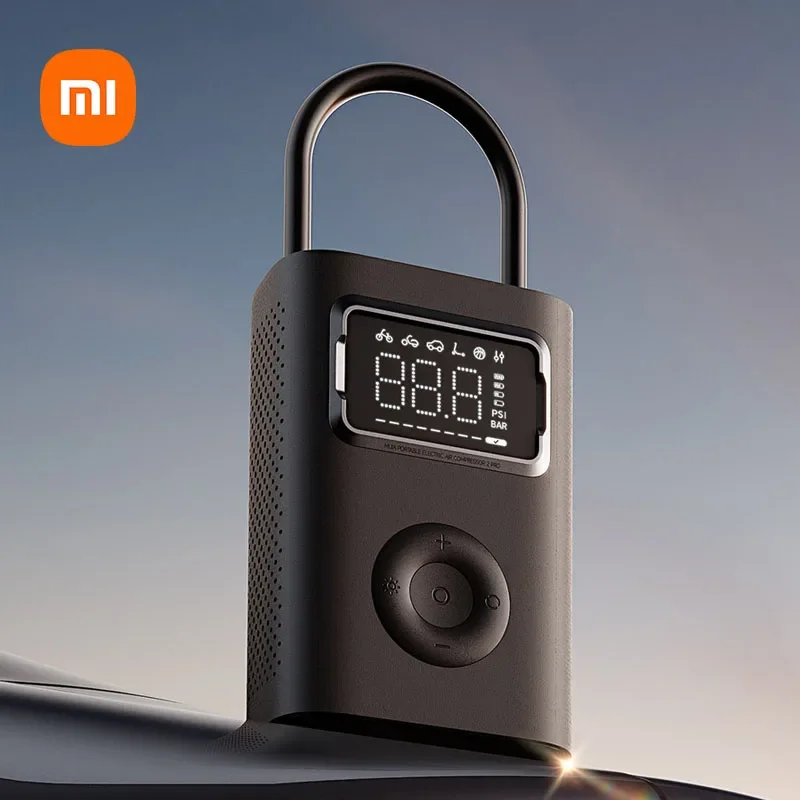 Xiaomi Mijia Air Pump 2 Pro Portable Electric Air Compressor Inflatable Treasure 150psi High Pressure Motorcycle Car Soccer