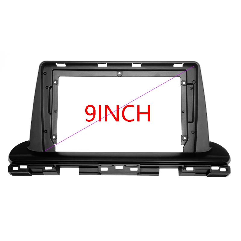 9inch car Radio Fascia Frame Adapter CD Panel Dash Trim Bezel for KIA Cerato  2018 Dash Mount Kit