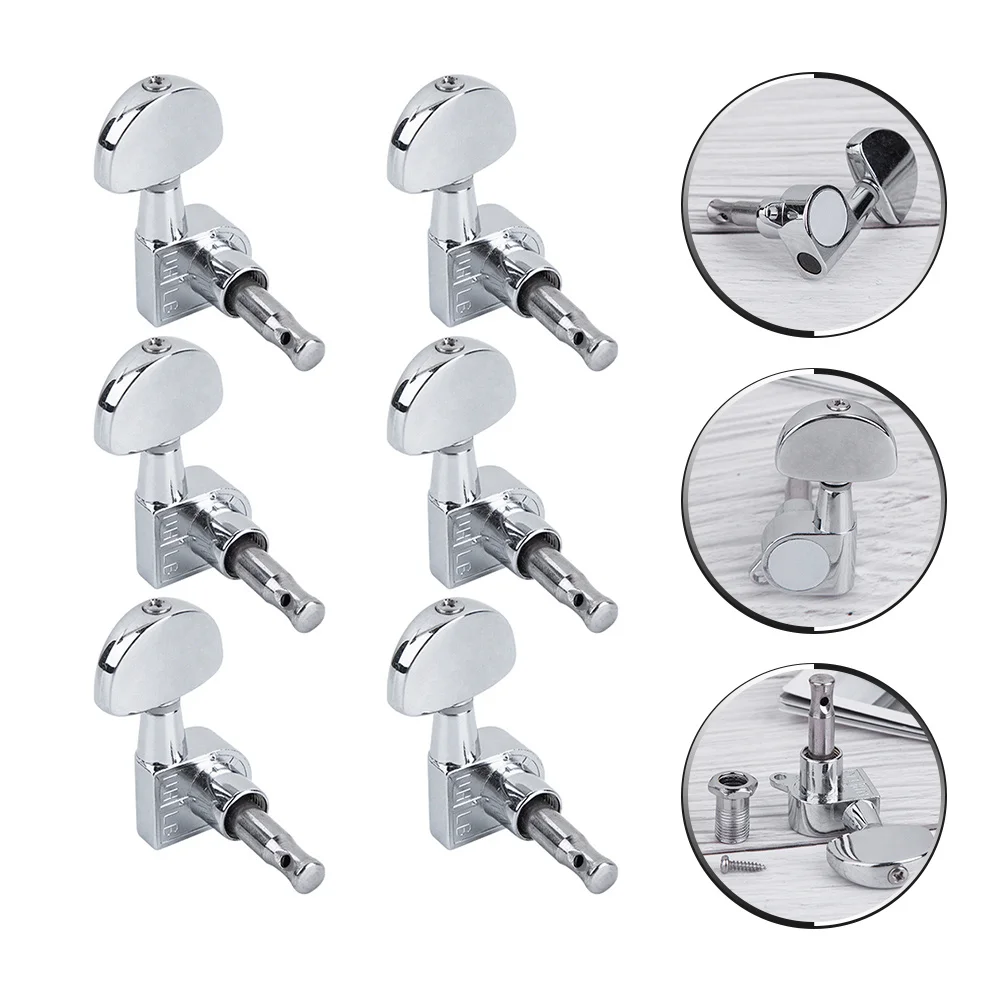 

6pcs String Winder Manual String Changer Tool For Electric Bass Banjo Small Size Easy Carry Replacement Part Guitar Repair