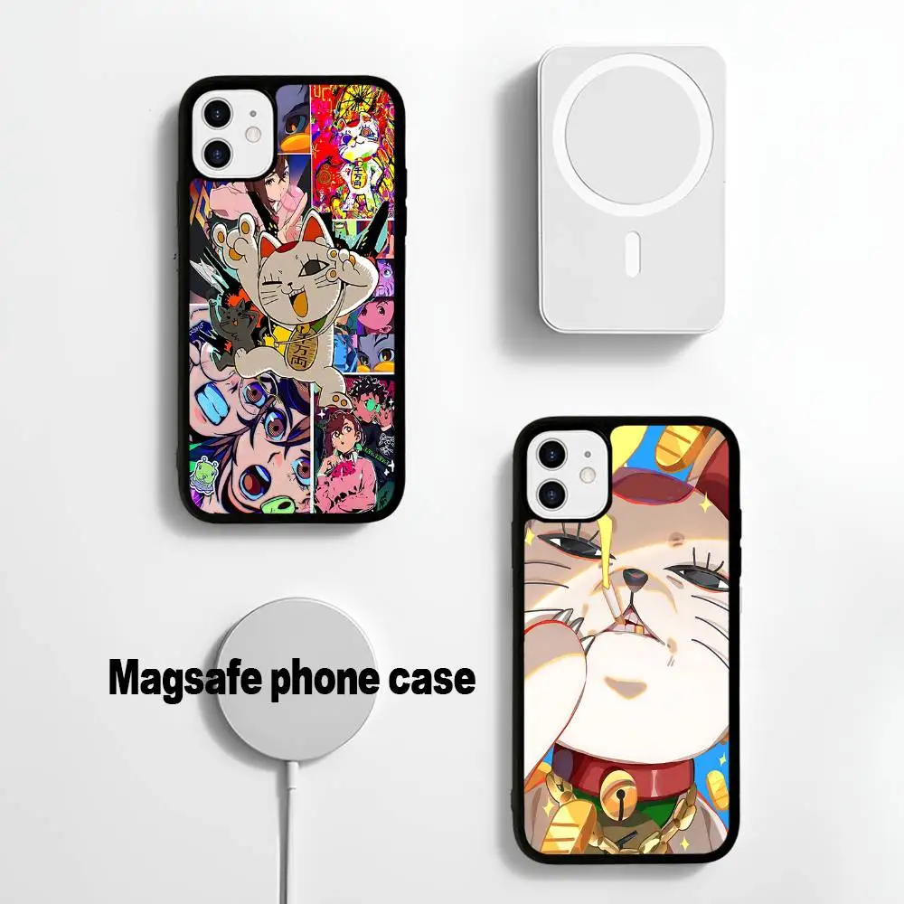 

Hot Anime Dandadan Phone Case For IPhone 17 16 15 Pro Max Case 14 Plus 13 12 11 Magesafe Magnetic Wireless Charge Cover
